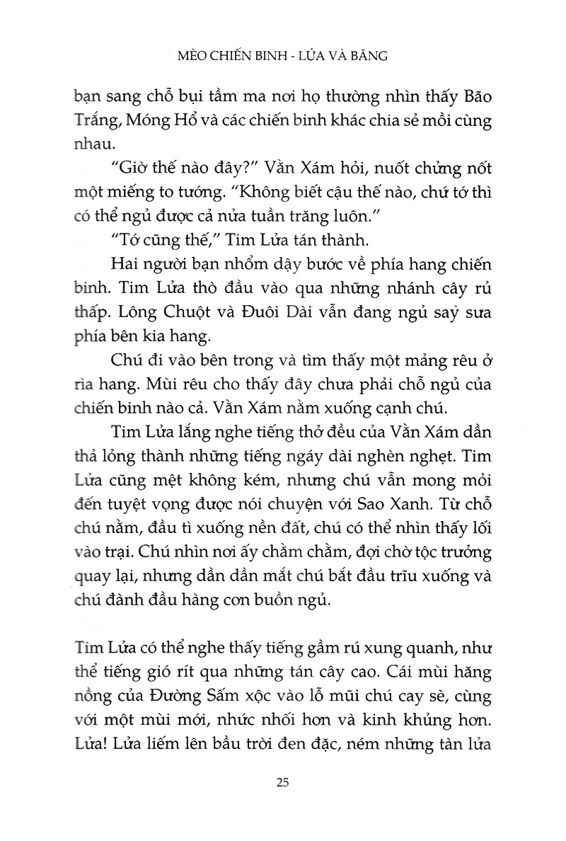 bộ mèo chiến binh - lửa và băng (tái bản 2019) - Ảnh 14