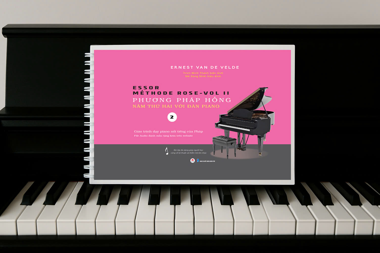 Bộ Méthode Rose - Vol 2 - Phương Pháp Hồng - Năm Thứ Hai Với Đàn Piano (Tái Bản 2025) - Ảnh 3