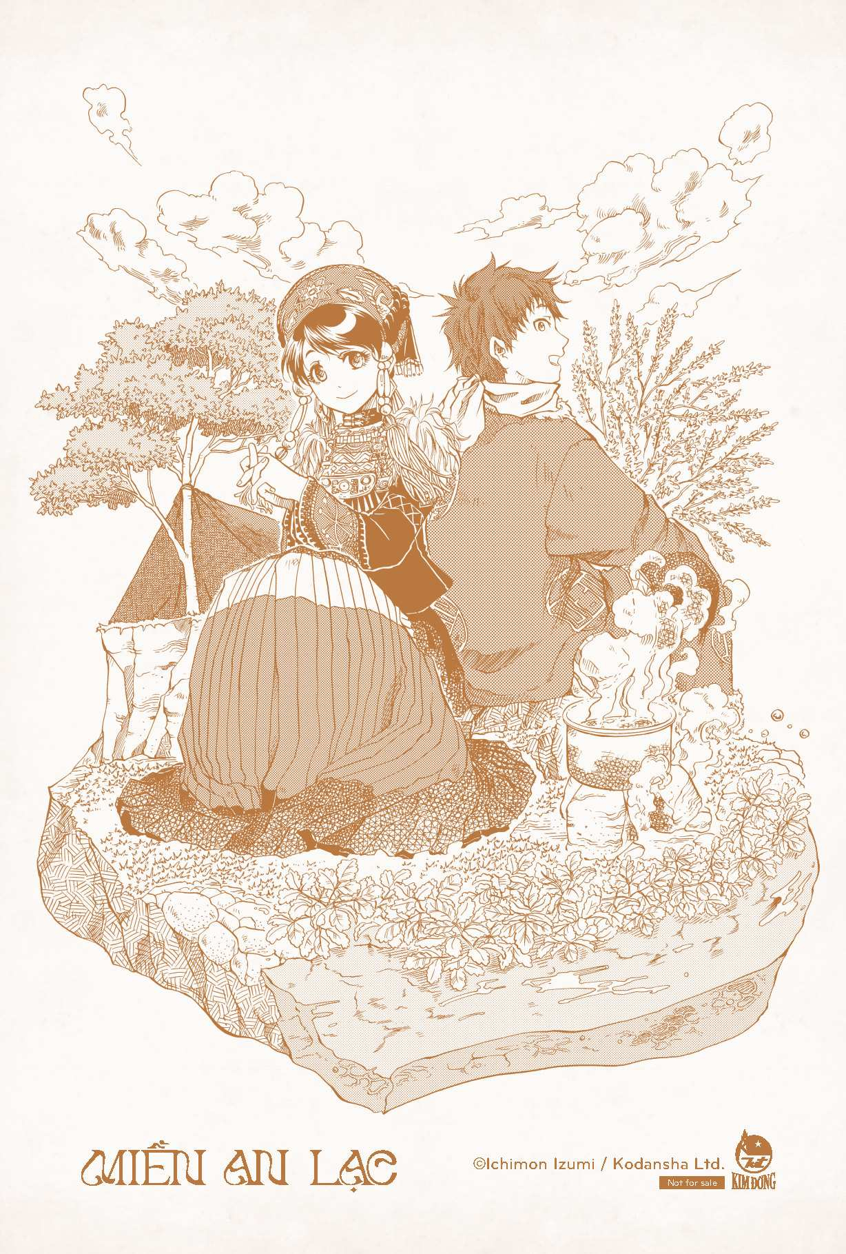 bộ miền an lạc - tập 1 - tặng kèm postcard - Ảnh 3