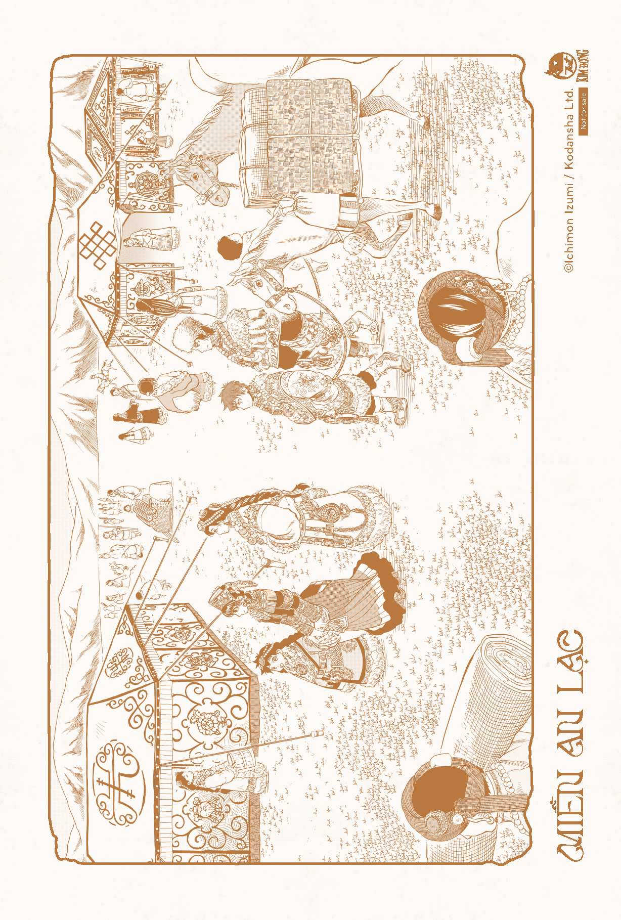 bộ miền an lạc - tập 3 - tặng kèm postcard - Ảnh 3