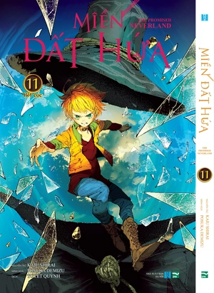 bộ miền đất hứa - the promised neverland - tập 11 - phiên bản bìa trắng (white ver) - Ảnh 2