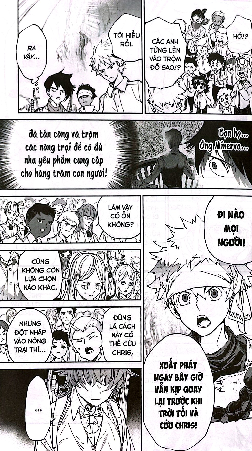 bộ miền đất hứa - the promised neverland - tập 14 - phiên bản bìa trắng (white ver) - Ảnh 6