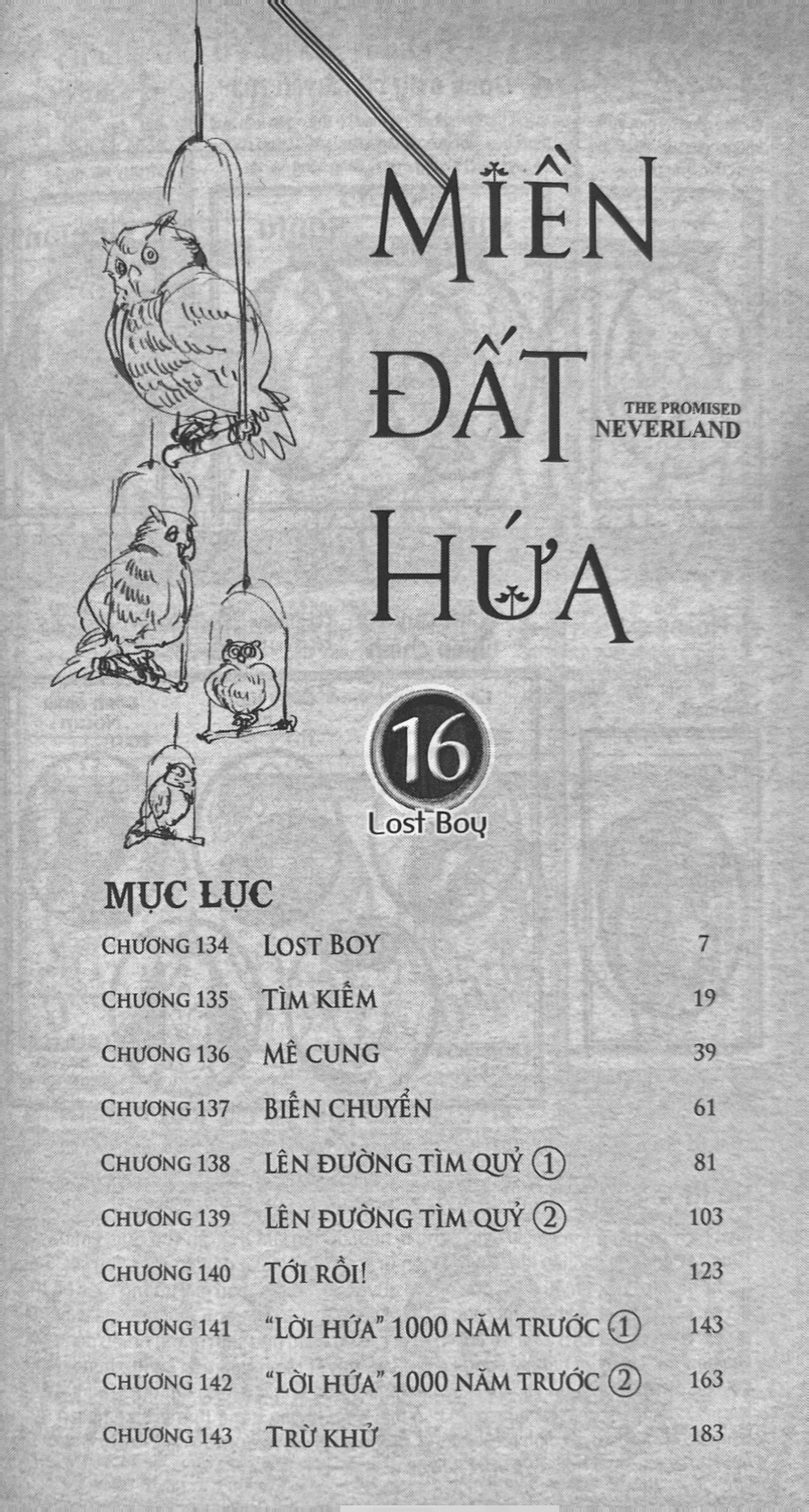 bộ miền đất hứa - the promised neverland - tập 16 - phiên bản bìa trắng (white ver) - Ảnh 4