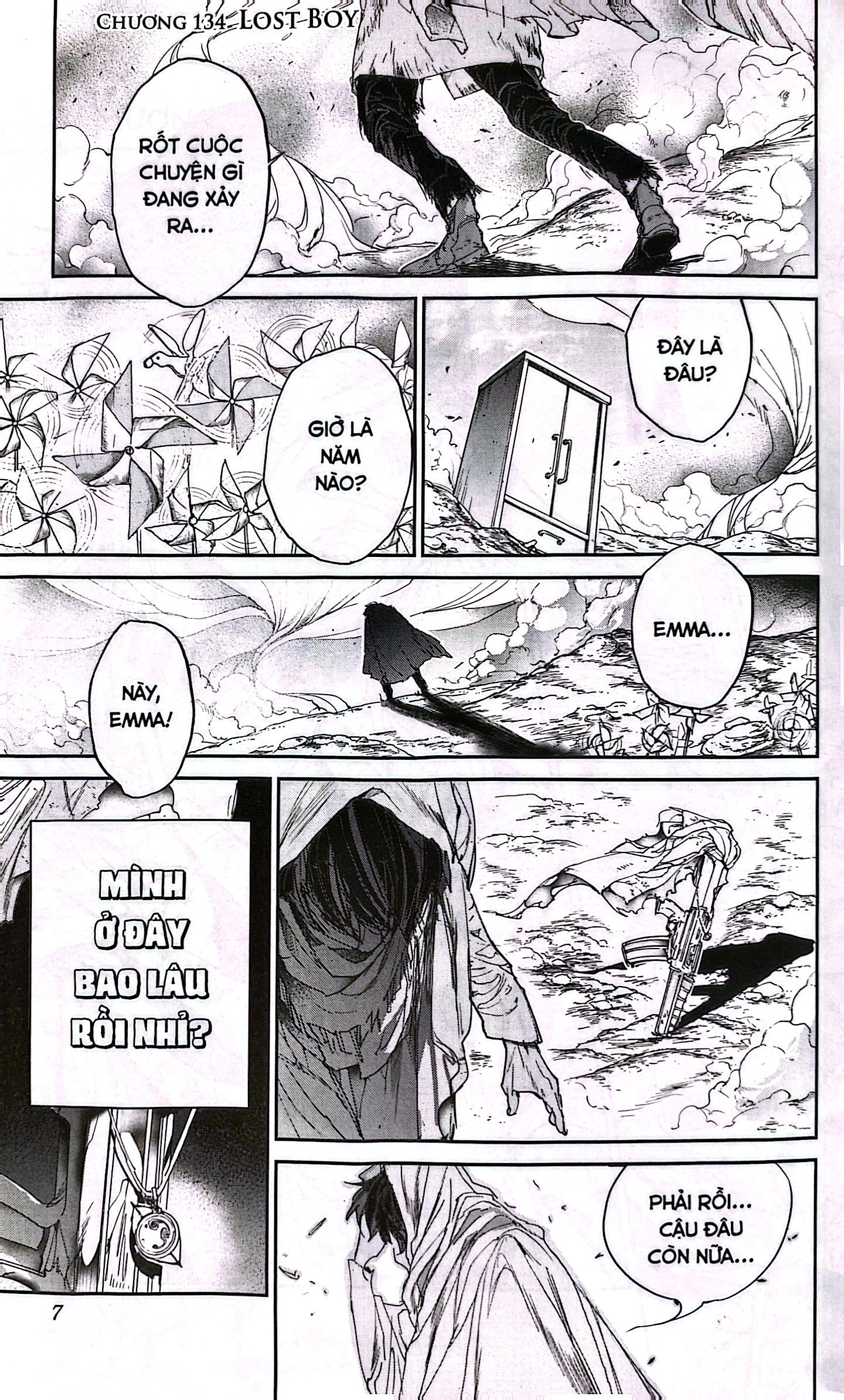 bộ miền đất hứa - the promised neverland - tập 16 - phiên bản bìa trắng (white ver) - Ảnh 5