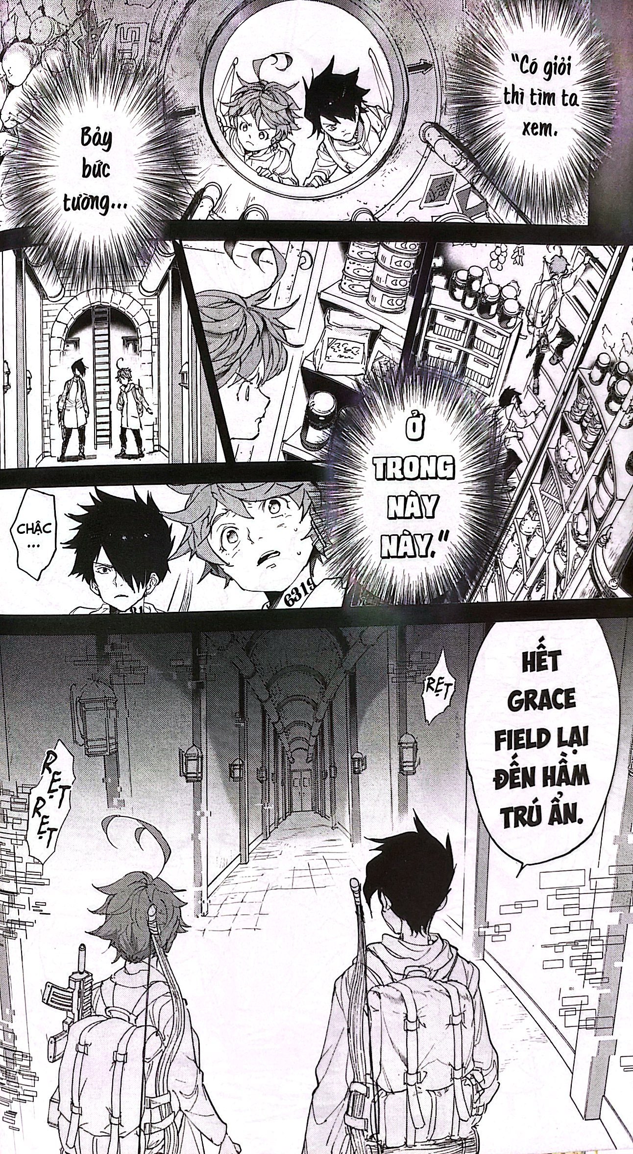 bộ miền đất hứa - the promised neverland - tập 16 - phiên bản bìa trắng (white ver) - Ảnh 8