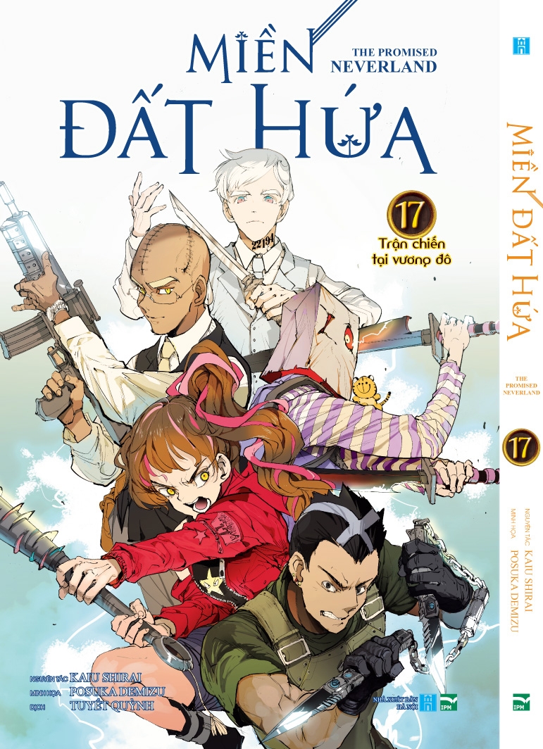 bộ miền đất hứa - the promised neverland - tập 17 - phiên bản bìa trắng (white ver) - Ảnh 2