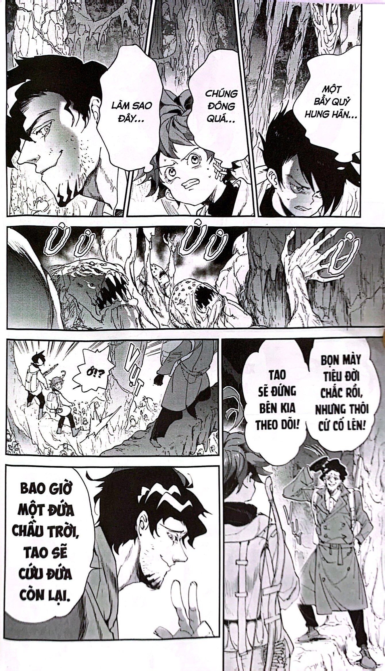 bộ miền đất hứa - the promised neverland - tập 8 - phiên bản bìa trắng (white ver) - Ảnh 6