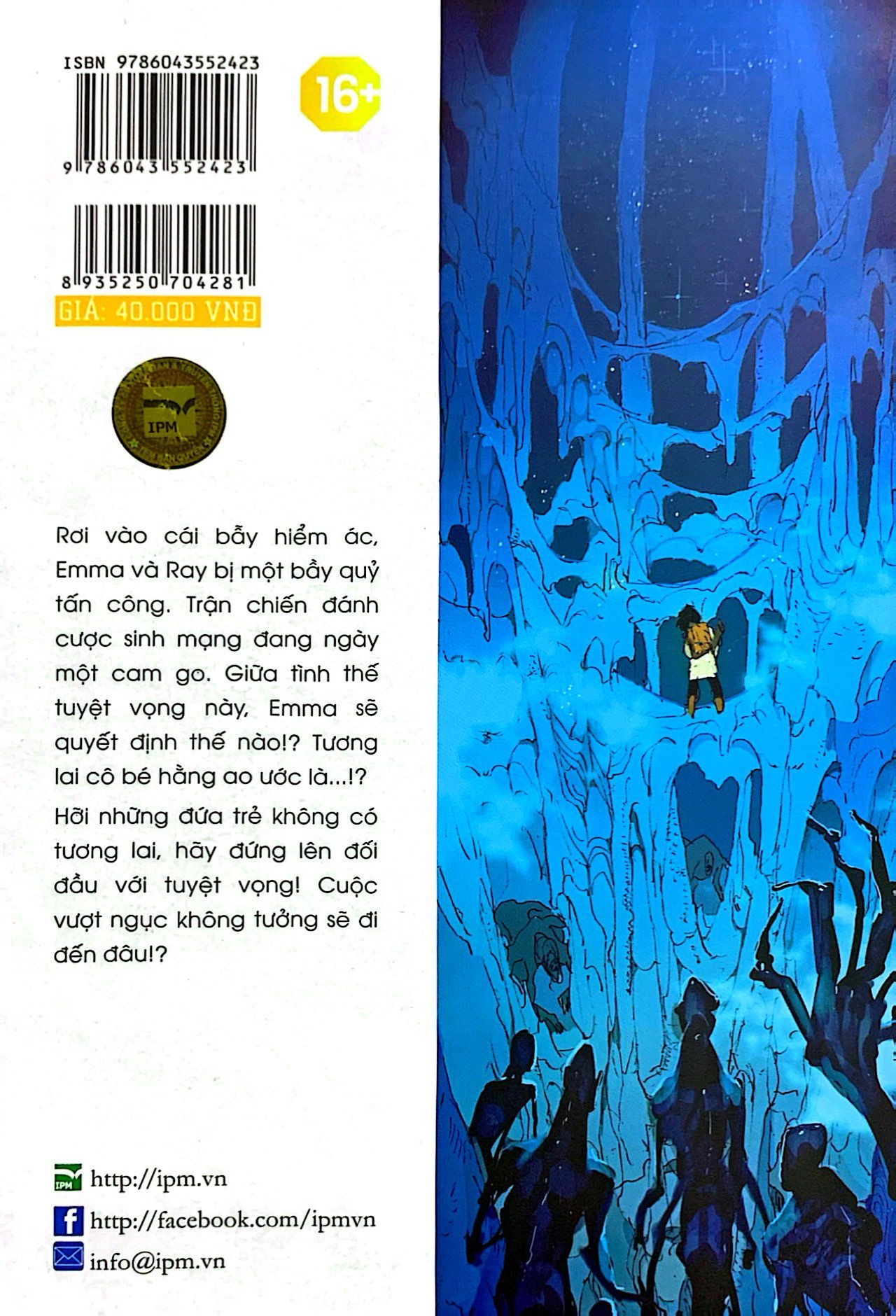 bộ miền đất hứa - the promised neverland - tập 8 - phiên bản bìa trắng (white ver) - Ảnh 8