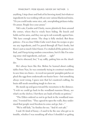 bộ minecraft book 12: mob squad: never say nether: an official minecraft novel - Ảnh 7