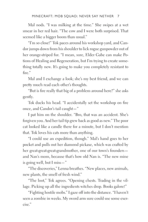 bộ minecraft book 12: mob squad: never say nether: an official minecraft novel - Ảnh 9