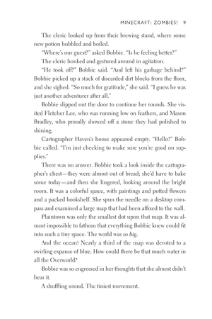 bộ minecraft book 13: zombies!: an official minecraft novel - Ảnh 11