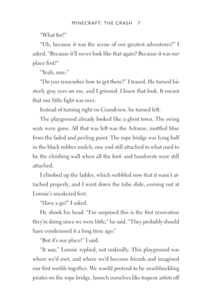 bộ minecraft book 2: the crash: an official minecraft novel - Ảnh 9