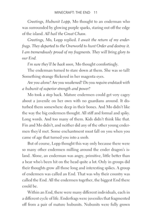 bộ minecraft book 4: the end: an official minecraft novel - Ảnh 12