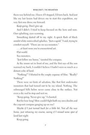 bộ minecraft book 8: the mountain: an official minecraft novel - Ảnh 10