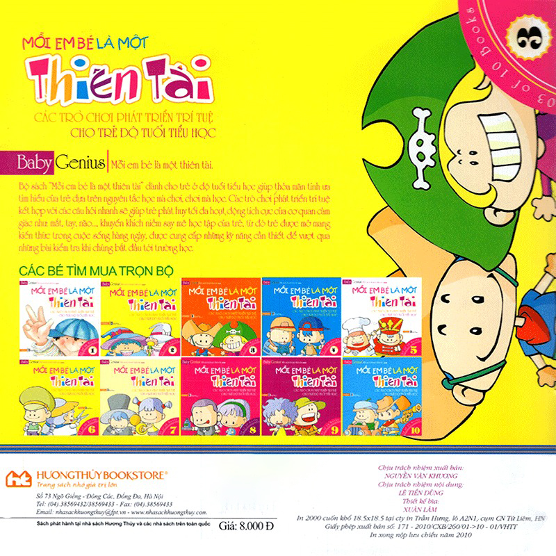 bộ mỗi em bé là một thiên tài - tập 3 - Ảnh 11