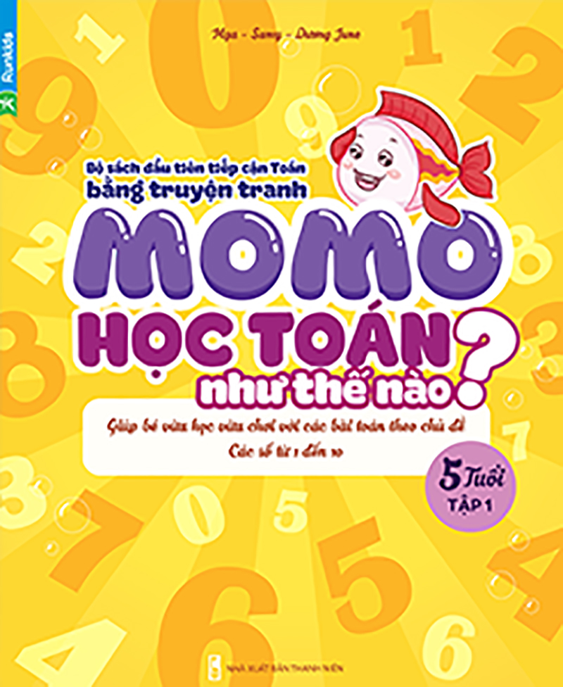 bộ momo học toán như thế nào - tập 1 (5 tuổi) - Ảnh 2