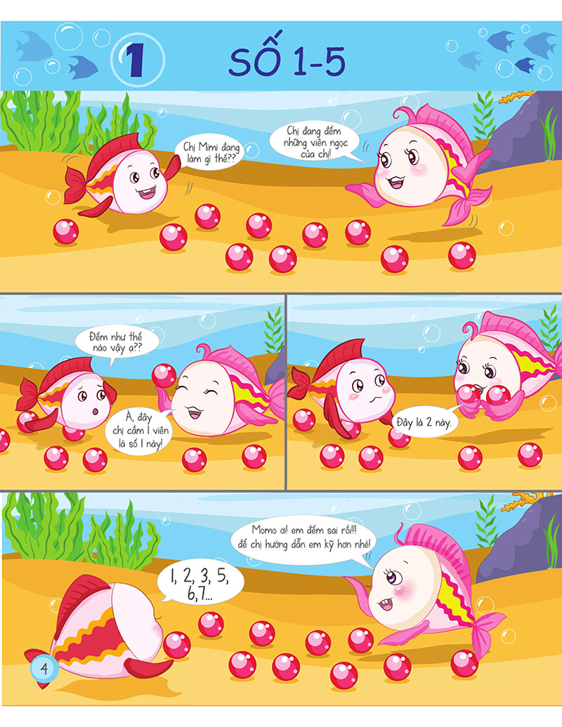 bộ momo học toán như thế nào - tập 1 (5 tuổi) - Ảnh 5
