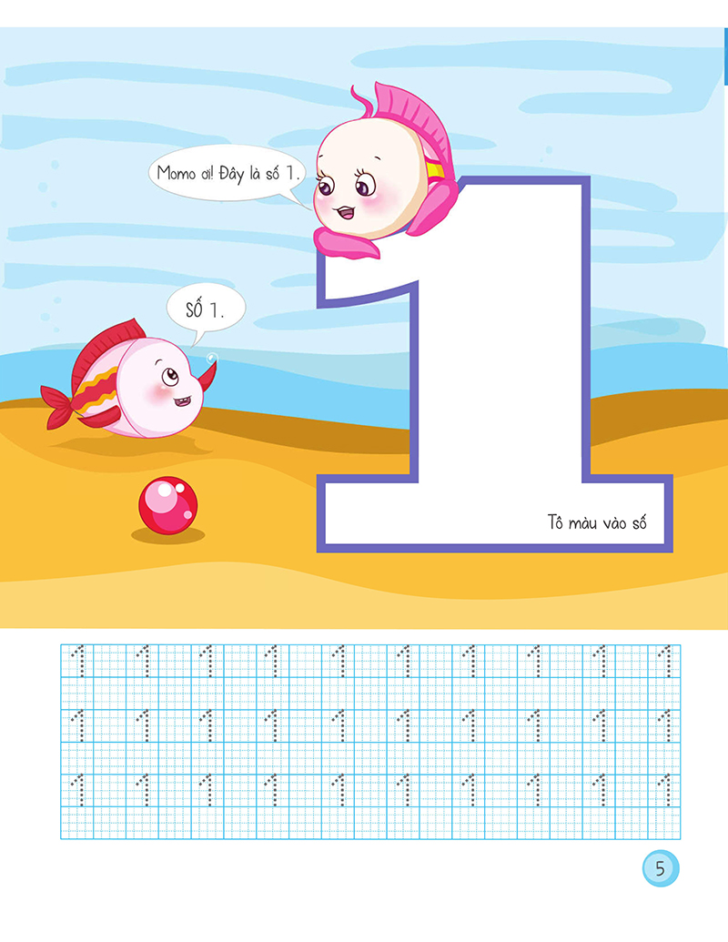 bộ momo học toán như thế nào - tập 1 (5 tuổi) - Ảnh 6