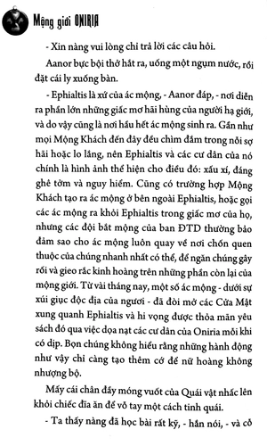 bộ mộng giới oniria - tập 2 - vua cát - Ảnh 10