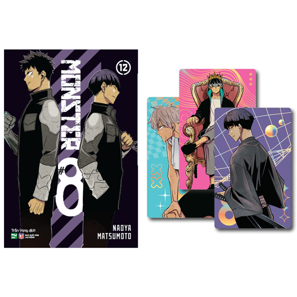 Bộ MONSTER #8 - Tập 12 - Bản Đặc Biệt - Dark Ver - Tặng Kèm 3 Card Bo Góc