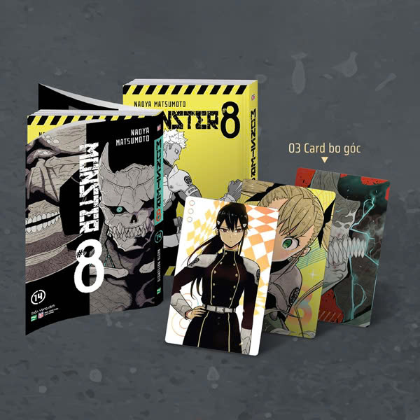 Bộ MONSTER #8 - Tập 14… Bản Đặc Biệt - Dark Ver - Tặng Kèm 3 Card Bo Góc'