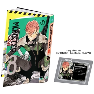 bộ monster #8 - tập 7 - bản đặc biệt - bright ver - tặng kèm 1 set card holder + card profile nhân vật - Ảnh 3
