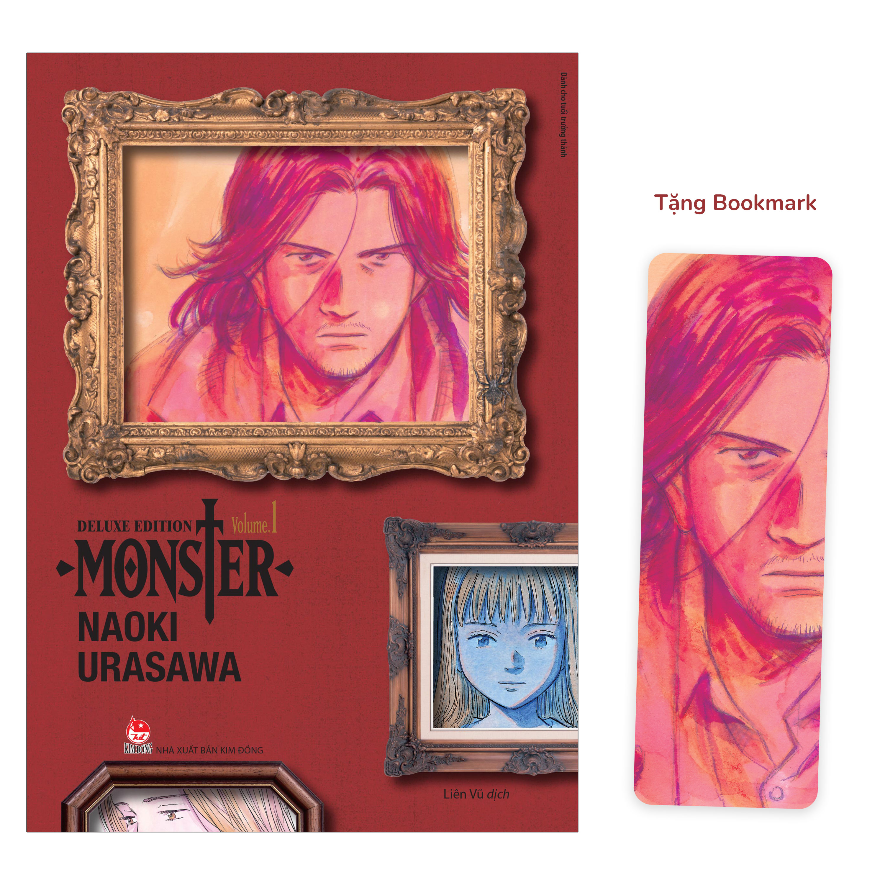 Bo
						
										
										Monster - Deluxe Edition - Tap 1 - Tang Kem Bookmark + Postcard Kem Khung Tranh - Ảnh 5