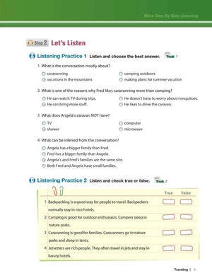 bộ more step by step listening 3 (with cd) - Ảnh 5