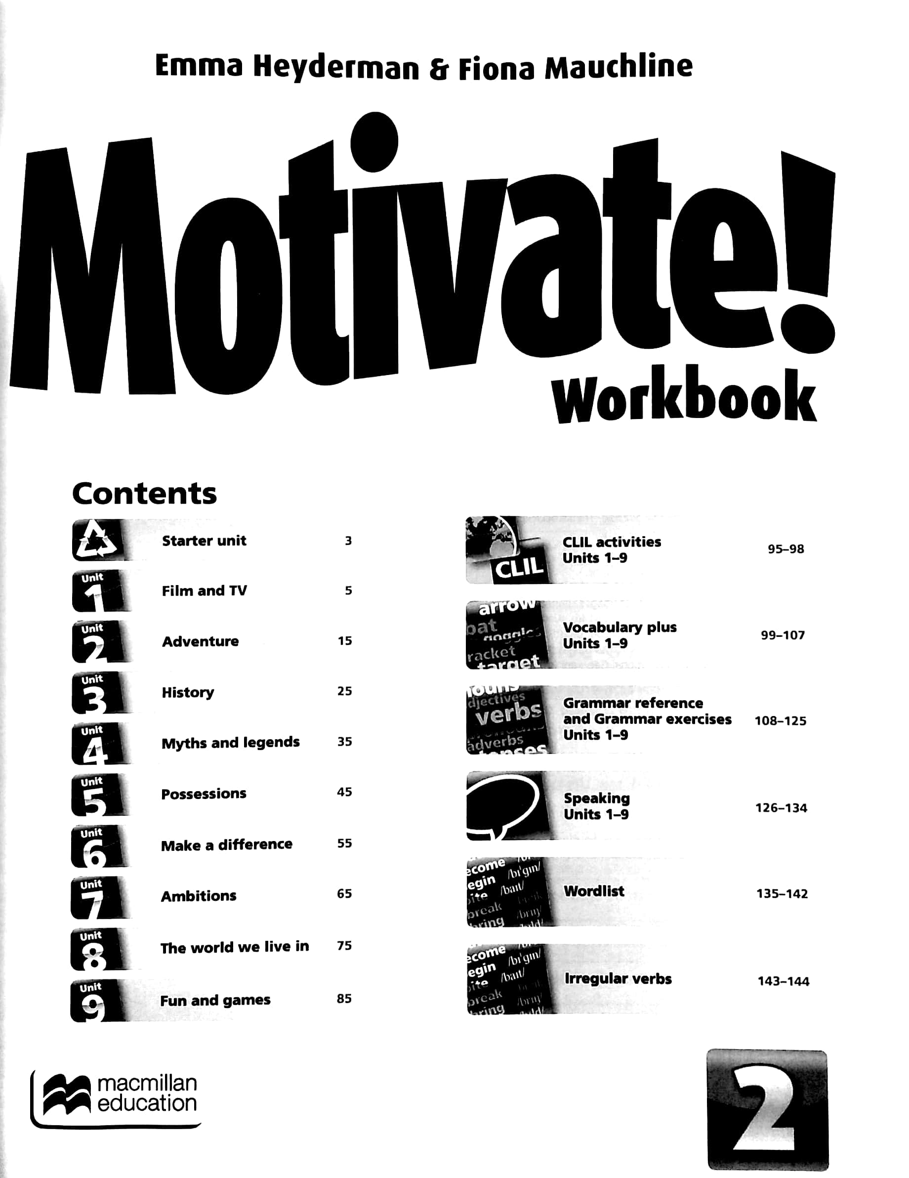 Bộ Motivate! Level 2 Workbook - Includes Audio - Ảnh 3