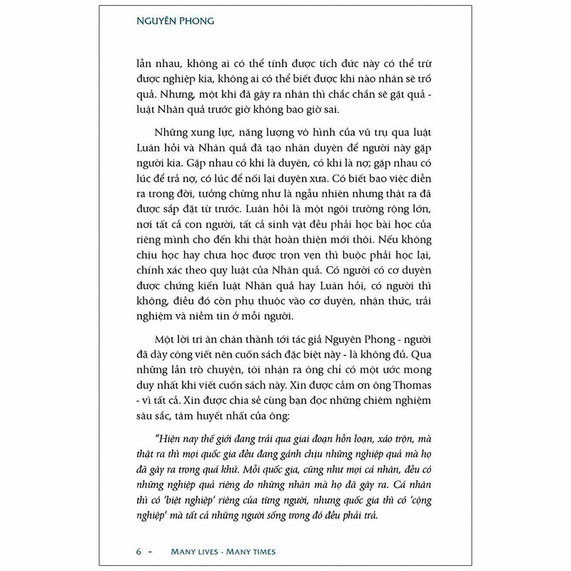 bộ muôn kiếp nhân sinh - many times, many lives (khổ nhỏ) - Ảnh 7