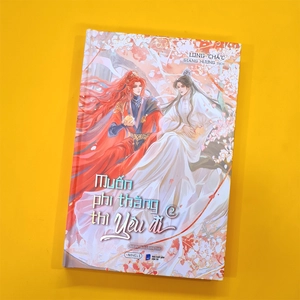 bộ muốn phi thăng thì yêu đi - tập 2 - bản đặc biệt - bìa cứng - tặng kèm bookmark + poster a3 + set 2 card pvc kèm dây móc bi + móc khóa 2 mảnh tráng gương - Ảnh 5