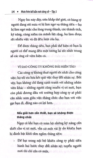 bộ mưu hèn kế bẩn nơi công sở - nghệ thuật thăng tiến trong sự nghiệp - tập 2 (tái bản) - Ảnh 7