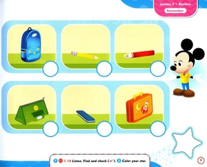 bộ my disney stars and friends level 2 workbook with ebook - Ảnh 11