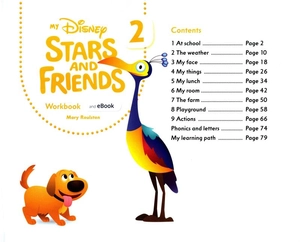 bộ my disney stars and friends level 2 workbook with ebook - Ảnh 3