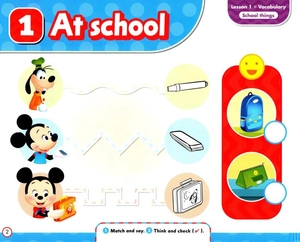 bộ my disney stars and friends level 2 workbook with ebook - Ảnh 4