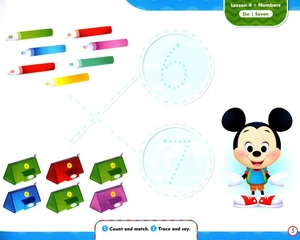 bộ my disney stars and friends level 2 workbook with ebook - Ảnh 7