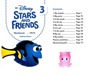 bộ my disney stars and friends level 3 workbook with ebook - Ảnh 3