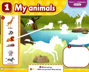 bộ my disney stars and friends level 3 workbook with ebook - Ảnh 4