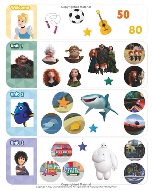 bộ my disney stars and heroes level 2 studentℹs book with ebook - Ảnh 12