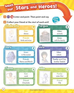 bộ my disney stars and heroes level 2 studentℹs book with ebook - Ảnh 8