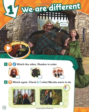 bộ my disney stars and heroes level 3 workbook with ebook - Ảnh 10