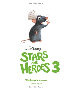 bộ my disney stars and heroes level 3 workbook with ebook - Ảnh 3