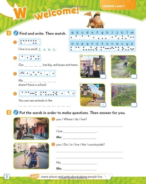 bộ my disney stars and heroes level 3 workbook with ebook - Ảnh 4