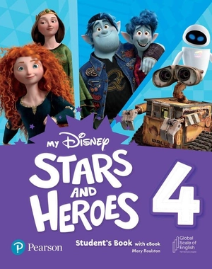 bộ my disney stars and heroes level 4 studentℹs book with ebook - Ảnh 2