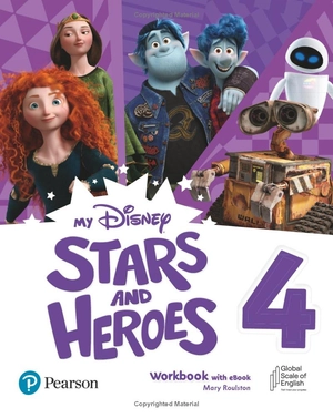 bộ my disney stars and heroes level 4 workbook with ebook - Ảnh 2
