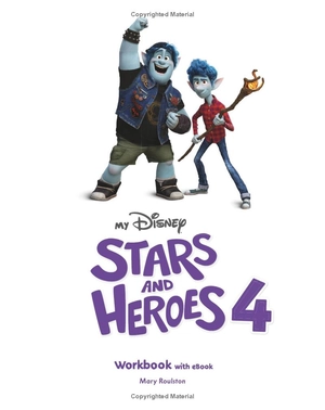 bộ my disney stars and heroes level 4 workbook with ebook - Ảnh 3