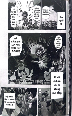 bộ my hero academia - học viện siêu anh hùng - tập 1 - midoriya izuku - khởi đầu (tái bản 2022) - Ảnh 4