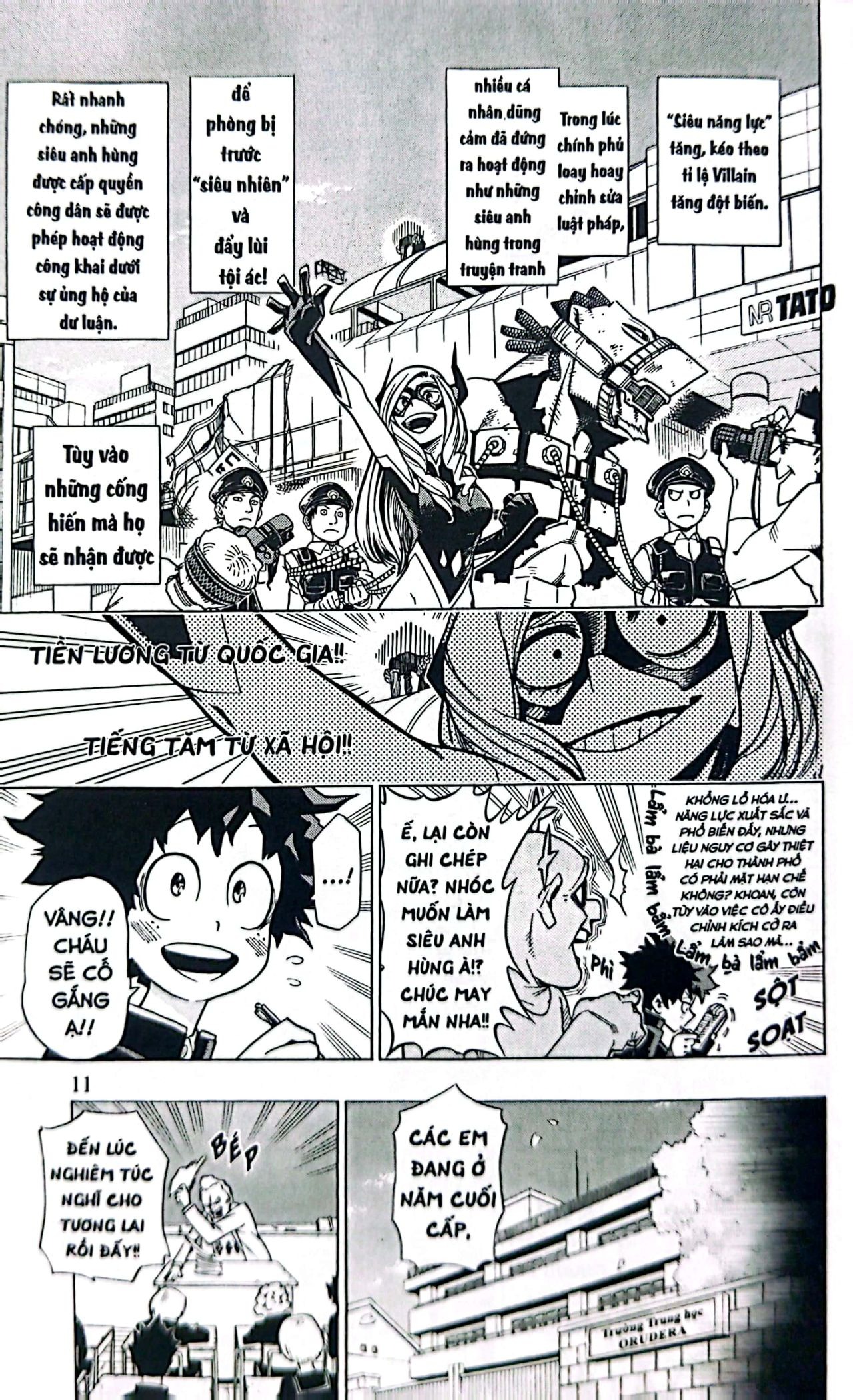 Bộ My Hero Academia - Học Viện Siêu Anh Hùng - Tập 1 - Midoriya Izuku - Khởi Đầu (Tái Bản 2025) - Ảnh 8