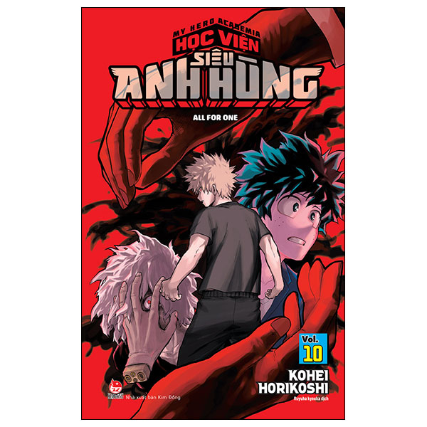 Bộ My Hero Academia - Học Viện Siêu Anh Hùng - Tập 10 - All For One (Tái Bản 2025)