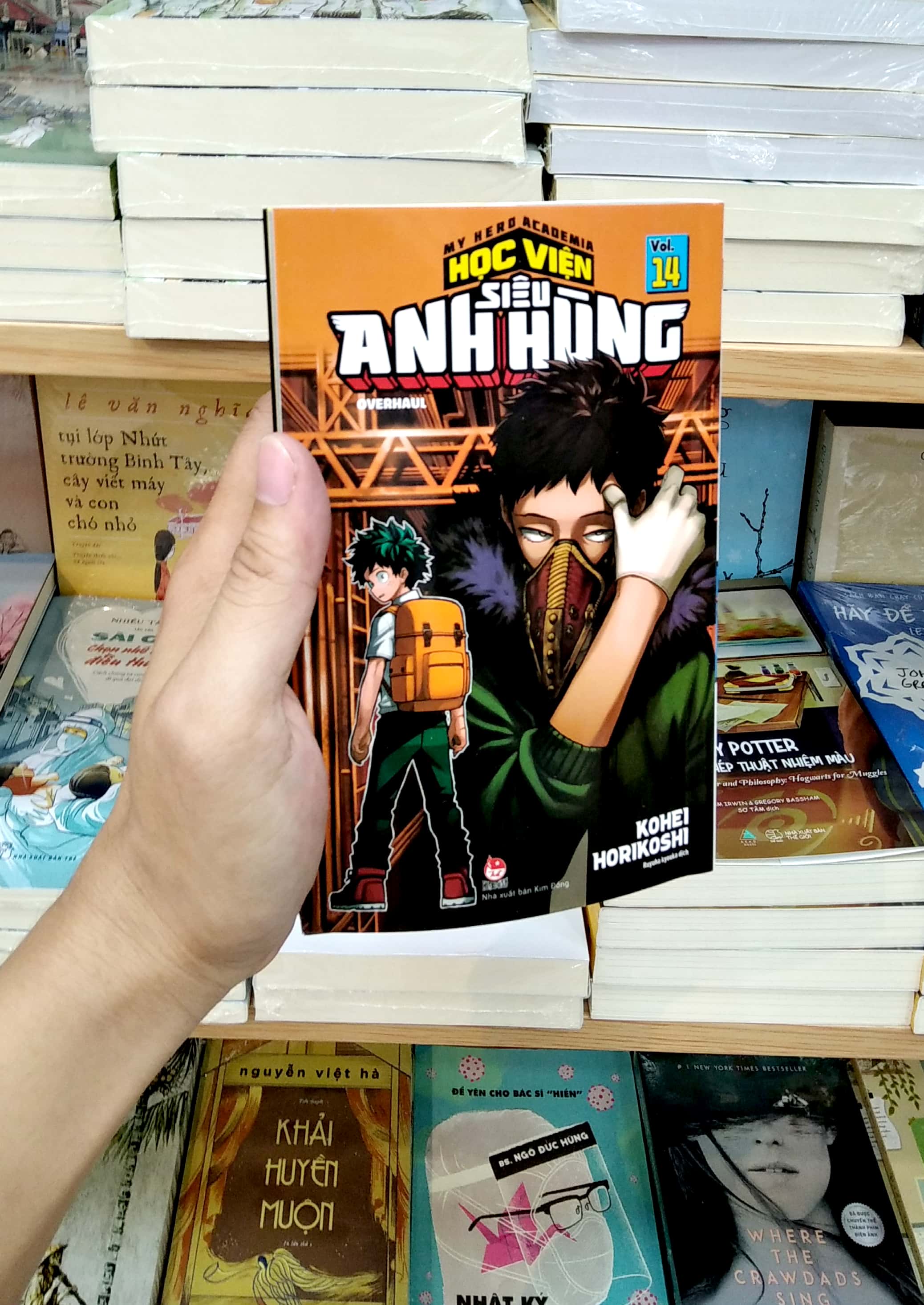 bộ my hero academia - học viện siêu anh hùng - tập 14 - overhaul (tái bản 2022) - Ảnh 6